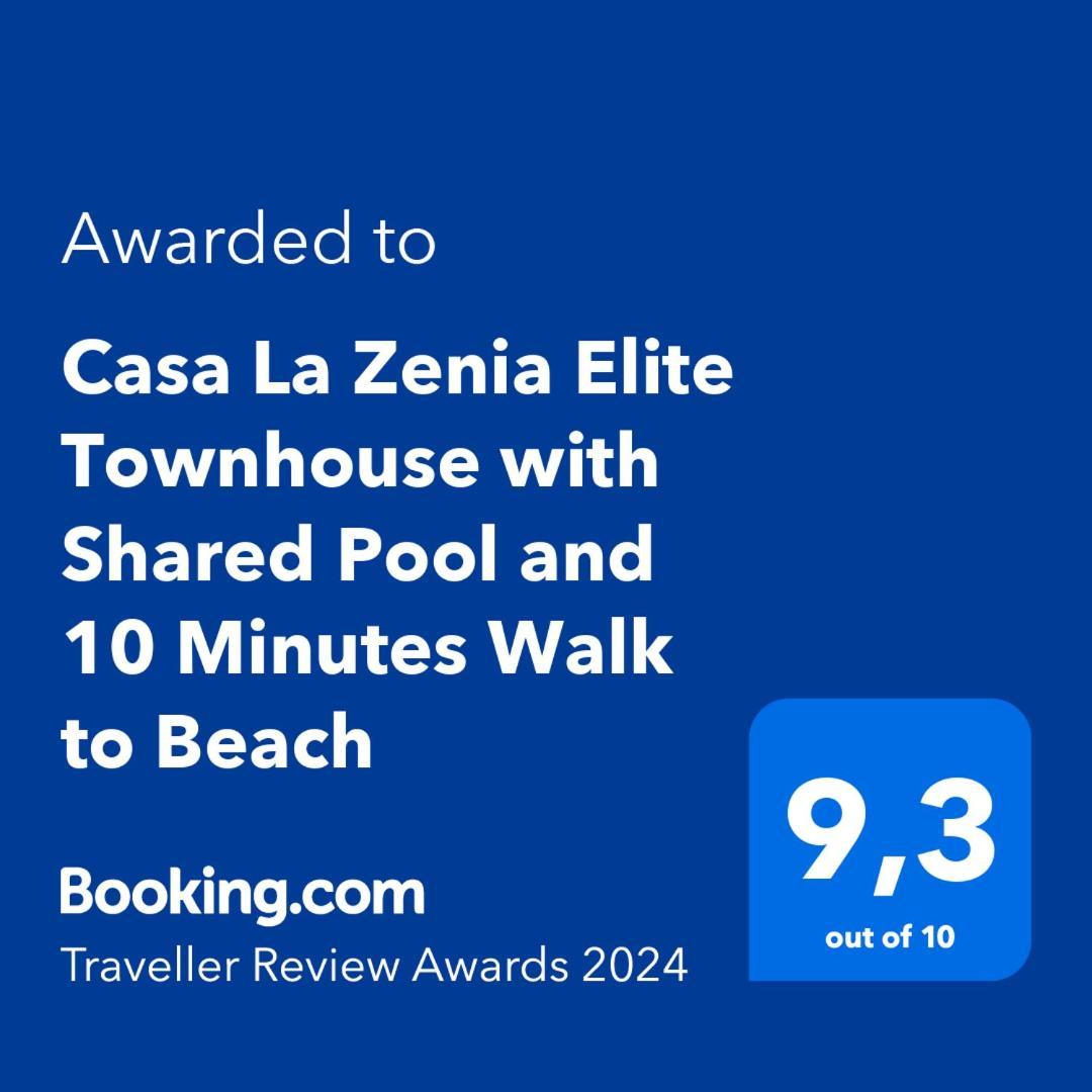 Casa La Zenia Elite Townhouse With Shared Pool And 10 Minutes Walk To Beach Villa Orihuela Exterior foto